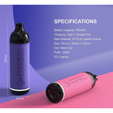 Tastefog Mace 15000 Puff EU Warehouse