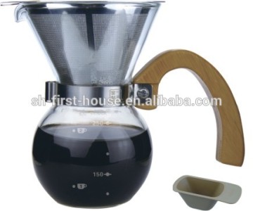 Slow Coffee maker with stainless steel fiter