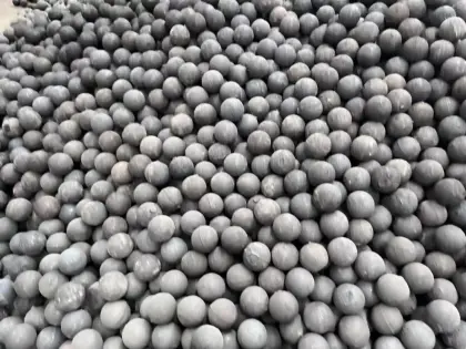 Black metal and steel balls