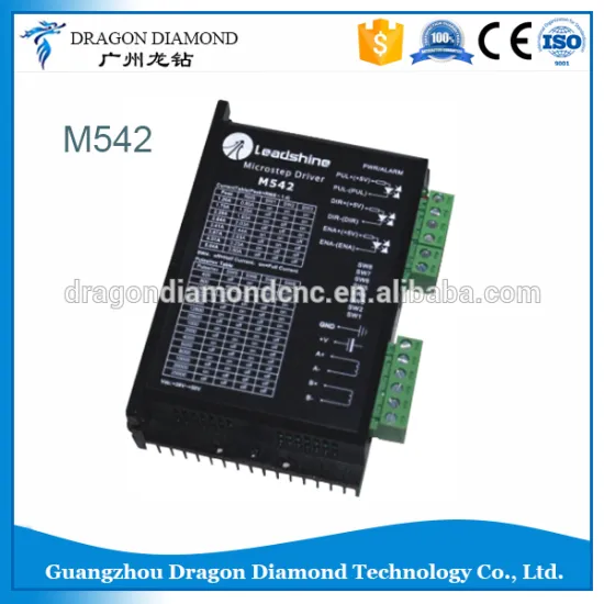 Gz dragon diamond CNC router leadshine M542 stepper driver with two-phase