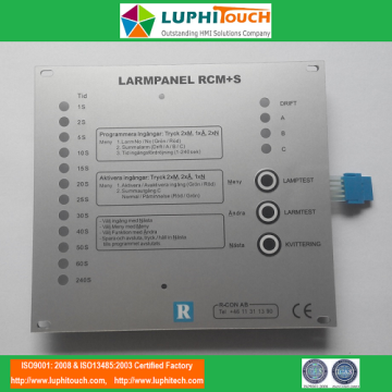 R-CON AB LARMPANEL RCM + S Alüminyum Backer Membran Tuş Takımı