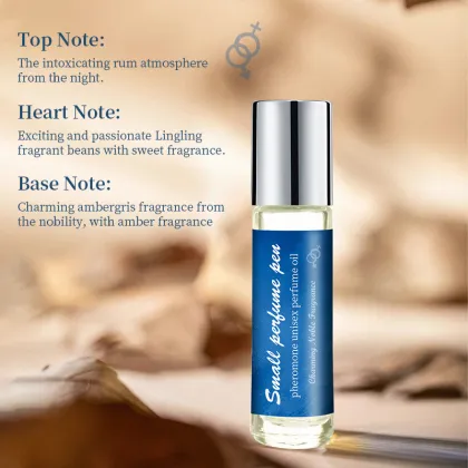 10ml Essential Oil Perfume Gemstone Roller Ball Bottle Le Parfum for Men