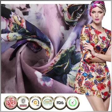 Hot sale polyester printing chiffon blouse