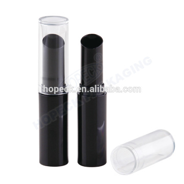 round shape plastic lipstick tube
