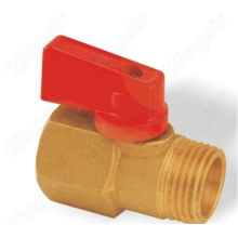 Super Brass Mini Gas Ball Valves νικέλιο