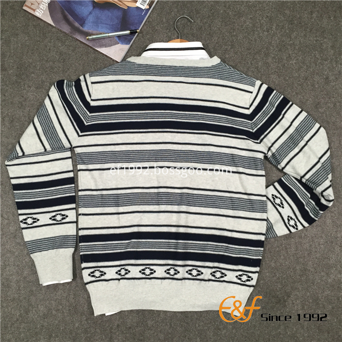 Hot Selling Fashion Strip Men Sweater