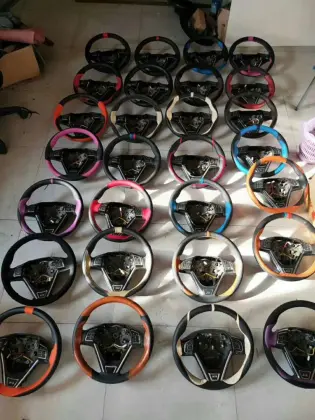 Universal Fashionable Comfortable Genuine Leather & PU Leather Steering Wheel Covers for Various Models