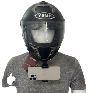 Gopro Chin Cint Stand per casco da moto - staffa di tiro al cellulare per la guida