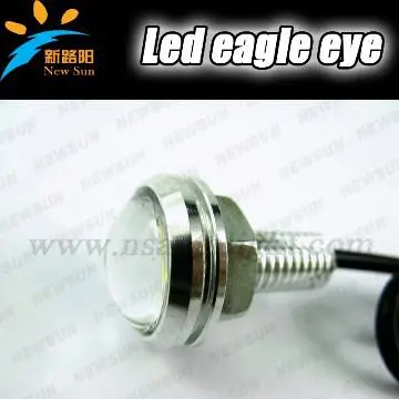 2X3W SMD Ultra bright 12V 18mm White Color LED High Power Eagle Eye