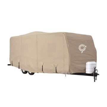 Fabric Water Repellent Dustproof Trailer RV Cover