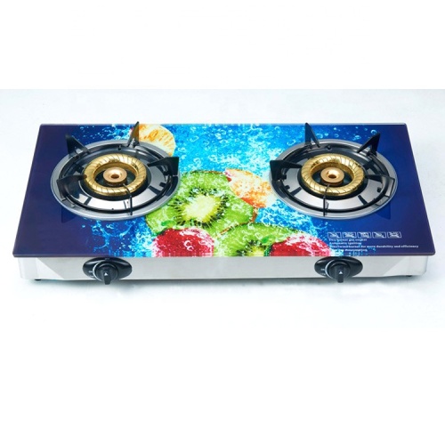 Butterfly Gas Stove 3 Burner Tempered Glass