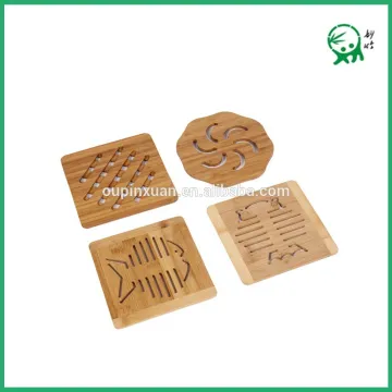 Bamboo Insulation Mat,Bamboo Heat Insulation pad, Heat insulation Mat