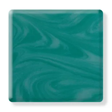 Custom Green Mma Translucent Resin Panels 0.04% Water Absorption