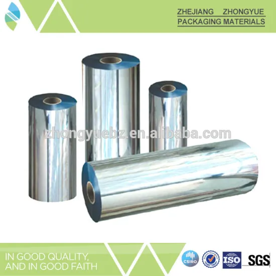 Mpet film+ PE apply for bubble wrap or epe foam lamination use for insulation material