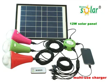 Solar LED Home Lamp Emergency Easy Portable to carry