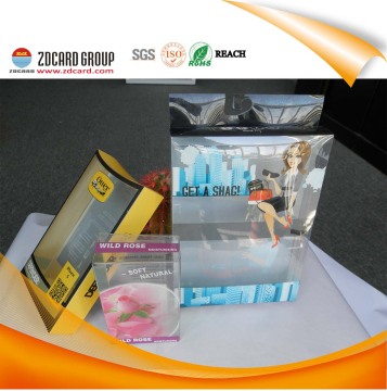 Profession Custom Plastic Packaging Box, Plastic Folding Box, Transparent Plastic Box