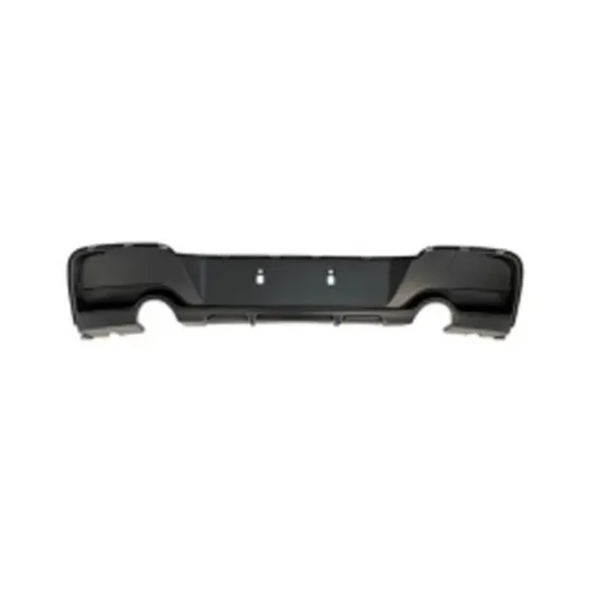 M-Performance Style Matte Black Rear Diffuser for BMW F20 M-Tech