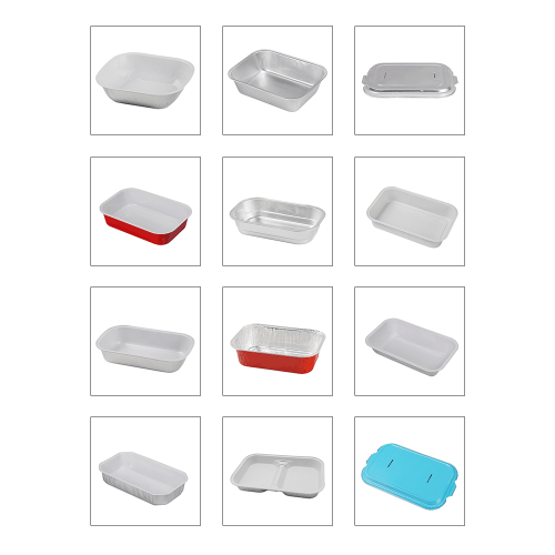 Airline aluminium containers convenient and easy-to-use