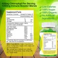 Gummies de chlorophylle Ashwagandha biologique