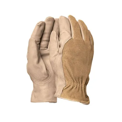 GL2011 Men's Unlined Brown Pigskin Driver Gloves - Leather Driving Gloves