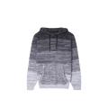 Men's Knitted Colour Block Kangaroo Pocket Hoodie