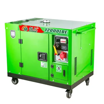 Silent 9kW Air-Cooled Diesel Generator