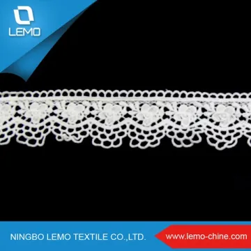 New Arrival Thick African French Chemical, White Cotton Lace Embroidery Fabric