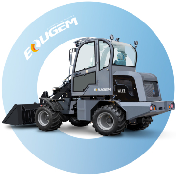 CE Approved 1 Ton 4WD Agricultural Mini Loader - China Mini Wheel Loader at Good Price