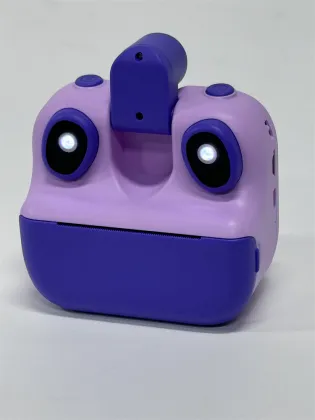 Kids Instant Camera with Print Rechargeable Digital Camera for Children Students Home School Travel Fun