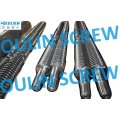 92/188 Twin Conical Screw and Barrel for PVC WPC Extrusion