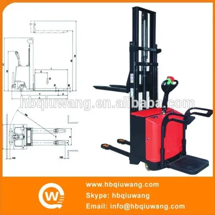 Fully automatic electric forklift, small electric forklift