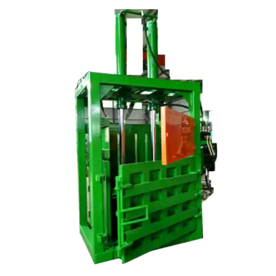 ZHENHUA 300kg PET Bottle Compress Double Cylinder Hydraulic Baling Press Machine