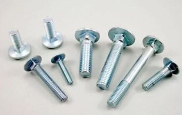 carriage bolts din 603 zinc plated