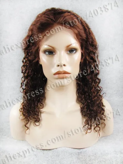 Nature Looking Indian Remy Human Hair Full Lace Wig Silk top lace wig