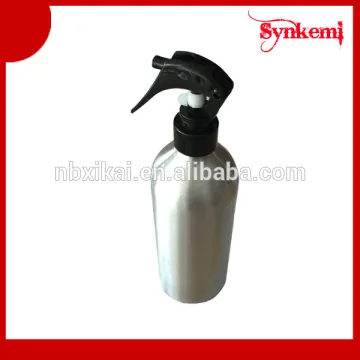 Trigger sprayer pump aluminum bottle