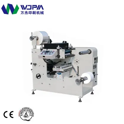 Wanjie 350mm Automatic Flexo Thermal Paper Label Coating Vanishing Lamination Machine (WJRS-350)