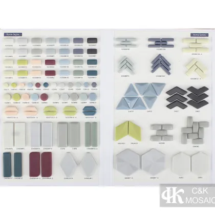 Red Glass Mosaic Wall Tiles