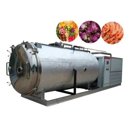 Vacuum Snack Food Lyophilizer Scented Tea Freeze Drying Machine