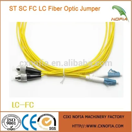 ST/FC/SC/LC/APC Optical Fiber Jumper Cables