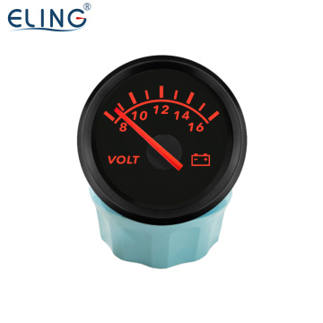 ELING Waterproof Voltmeter - 8-32V Display with Red Backlight for Motorcycle, Car, and Yacht