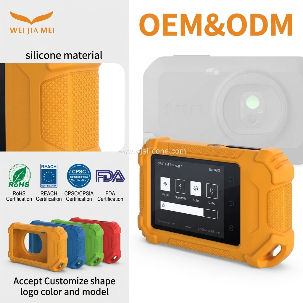 Silicone protective case for FLIR C5 portable thermal imager