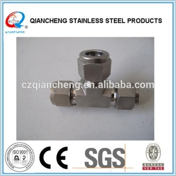 compression tee pipe fitting