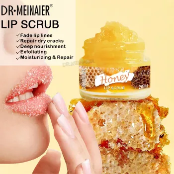 Custom Private Label Organic Fruit Sugar Scrub with Rose Coffee for Lips: Exfoliating, Hydrating, and Anti-Wrinkle Care