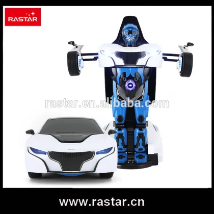 Rastar wholesale toy 360 degree walking transform robot rc car