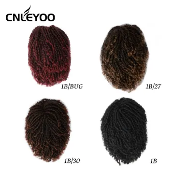 Wholesale Short Dread Lock Wig For Women 10 inch Easy Locs Wig For Beauty Cheap Synthetic Wig