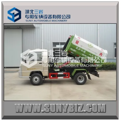 FOTON 4x2 arm roll garbage truck,roll off garbage truck,hydraulic arm garbage truck