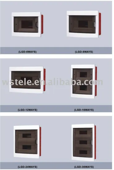 LGD Series Flush type plastic distribution box