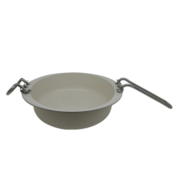 22Cm Kitchen Cooking White Shallow Casserole Dish