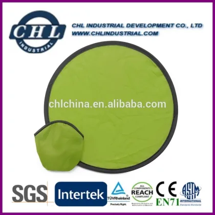 Custom foldable nylon flying disc