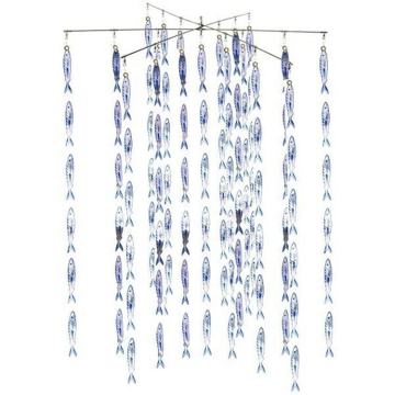 Holographic 3D Stripeteaser Lure for Game Fishing - 96 Ballyhoo 36 Inch Dredge